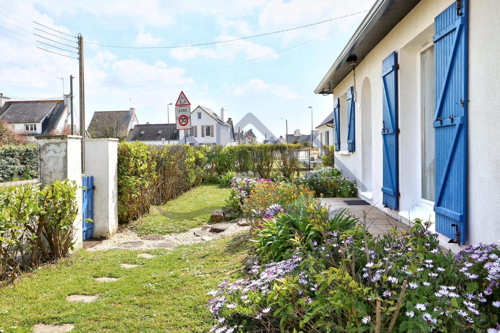 LocaLise - Souvenir du Guil est une maison de plain-pied avec jardin clos au Guilvinec - Tout à pied, plages, port, centre, commerces, marché - Wif inclus - Linge de lit inclus - Animaux bienvenus Exterior foto